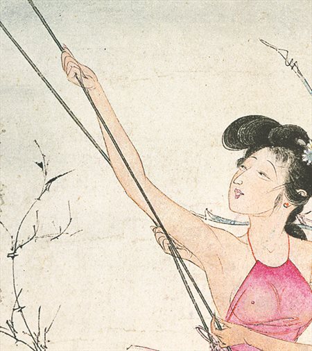 资源县-胡也佛的仕女画和最知名的金瓶梅秘戏图